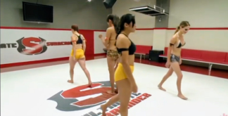 TV versus Females Wrestling video